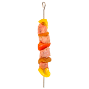 Brochette d'agneau persillade