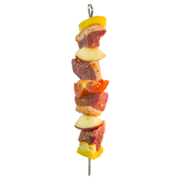 Brochette de canard aux agrumes